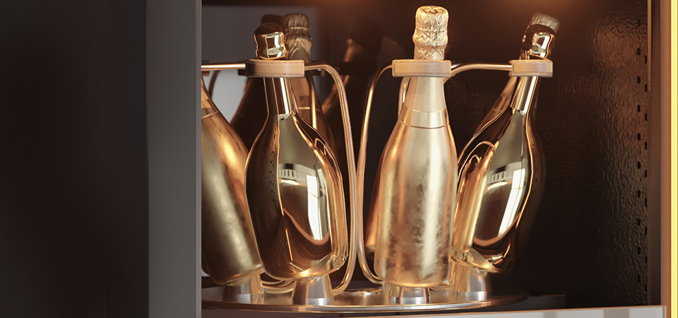 Sparkling symbol of the French way of life, Divine is exclusively dedicated to fine bubbles.