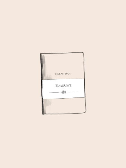 Illustration eines Weinkellerbuchs Illustration eines Weinkellerbuchs