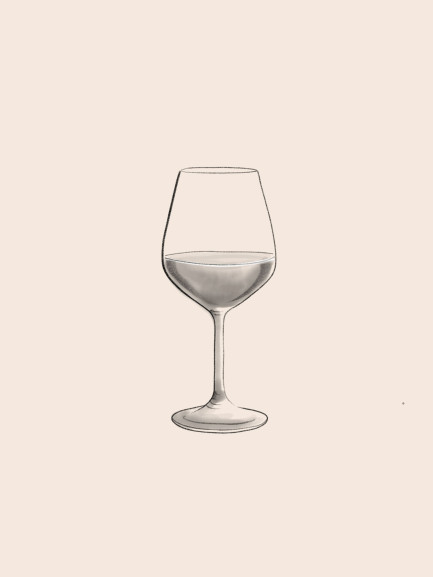 Illustration of EuroCave wine glass