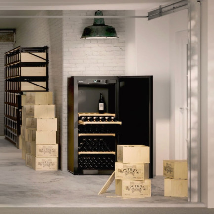 Cave à vin de 1 température - sécurité hors gel - conservation du vin dans le garage - La Premiere EuroCave