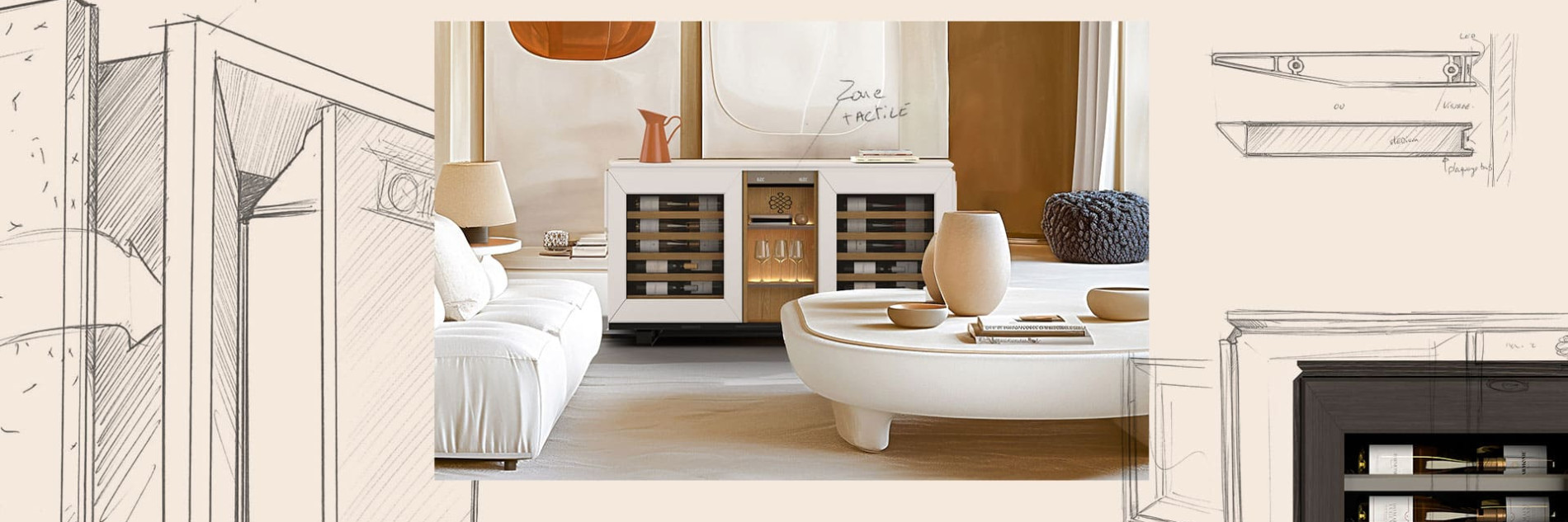 Research and development office dedicated to wine fridge design