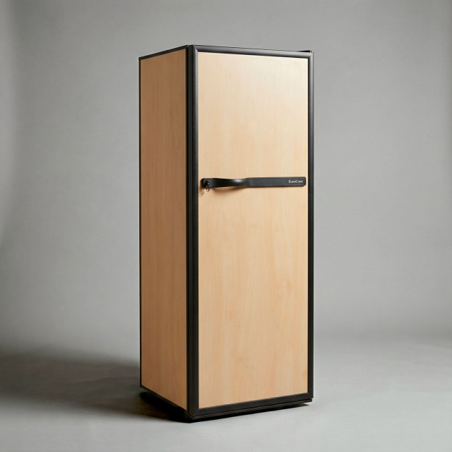Classic wine fridge model showcasing the evolution of design over time