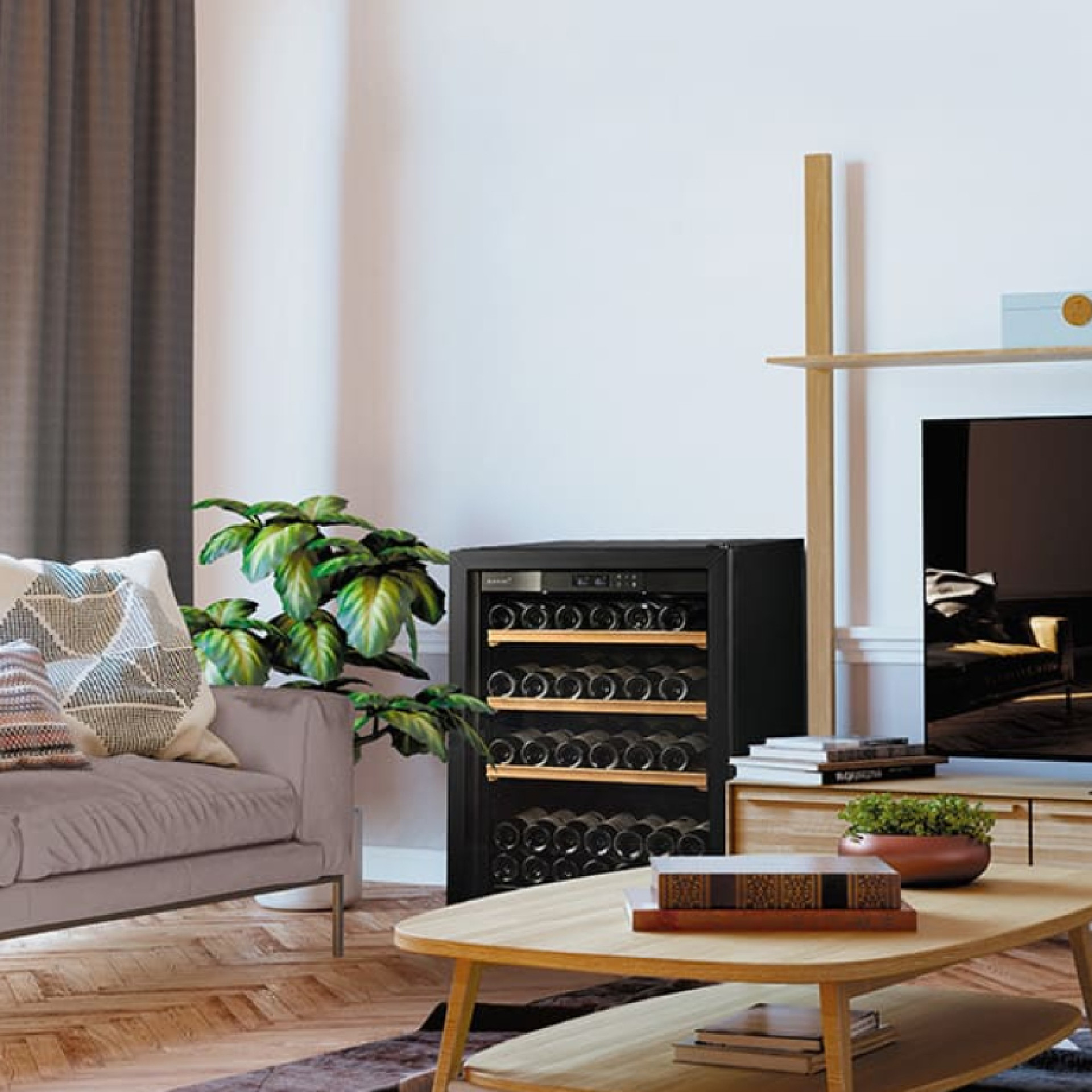 la-premiere-eurocave-salon-scandinave-petite-cave-a-vin-pose-libre-parquet-chevrons.jpg la-premiere-eurocave-salon-scandinave-petite-cave-a-vin-pose-libre-parquet-chevrons.jpg